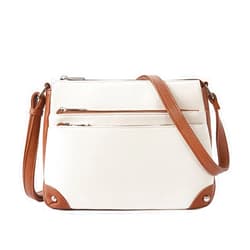 WESTBRONCO Crossbody Bags for Women, Medium Size Shoulder Handbags, Satchel Purse with Multi Zipper Pocket