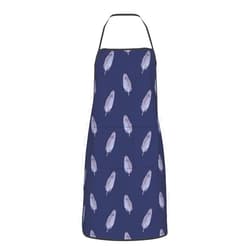 Woyaba feather apron,cooking aprons for men women,kitchen apron chef apron adjustable garden aprons with 2 pockets