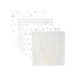 Spasilk Baby 4 Pack 100% Cotton Flannel Receiving Blanket