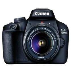 Canon EOS 4000D Kit + EF-S 18-55 DC III, 3011C003 (DC III) (International Model) (Renewed)