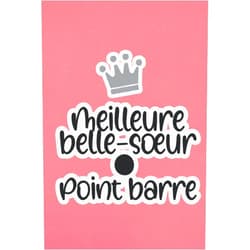My Own Library Meilleure Belle-sœur POINT BARRE ·: Carnet de notes ligné et numéroté, de très bonne qualité pour UNE BELLE-SŒUR SYMPA. Idée de cadeau pour Noel, pour ... 120 pages | 6 x 9 pouces (French Edition)