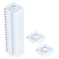 YIDU69Q 20 Pack Square Plate Washers, Saddle Washer Plate for 1-5/8