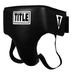 TITLE Boxing Deluxe Groin Protector Plus 2.0 - Groin Protector Boxing, MMA Cup, Boxing Cup, Groin Guard, Muay Thai Cup, Boxing Equipment, MMA Cup, Protector for Men, Boxing Equipment