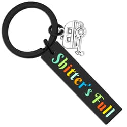 Isiyu Shtter's Full Funny Keychain Gifts Happy Travel RV Camper Accessories Travel Gifts for Women Men Camper Accessories