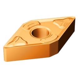 Sandvik Coromant (SANF) DNMG 432-XM GC15, T-Max P Insert for Turning, Carbide, Diamond 55°, Neutral Cut, GC15 Grade, (Ti,Al) N+(Al,Cr)2O3 (Pack of 10)