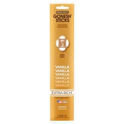 Gonesh 20811 Genieco Incense Stick Vanilla
