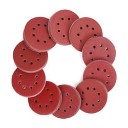 WORKPRO 150-piece Sanding Discs Set - 5-Inch 8-Hole Sandpaper 10 Grades Include 60, 80, 100, 120, 150,180, 240, 320, 400, 600 Grits for Random Orbital Sander(Not for Oscillating Tools or Mouse Sander)
