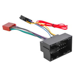 RED WOLF Car ISO Radio Wiring Harness for 2014-2019 Ram 1500, 2018-2020 Jeep, 2015-2020 Chrysler w/16 Pin ISO Wire Plug Connector Install Aftermarket Stereo Head Units for Pioneer Alpine Kenwood