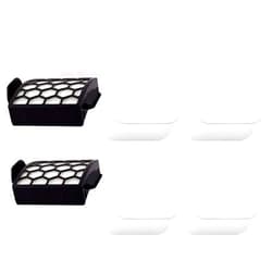 Dttery 4 Foam + Felt, 2 HEPA Filters kit Replacement for Shark Navigator Pet Pro ZU60, ZU62, Pet Plus NV251, NV255, Swivel Pro NV150, NV151 Upright Vacuum, Part 1238FT60 1239FT60