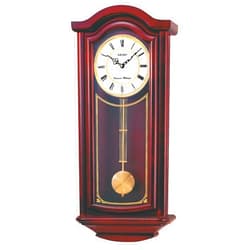 SEIKO Mahogany Wall Clock with Pendulum