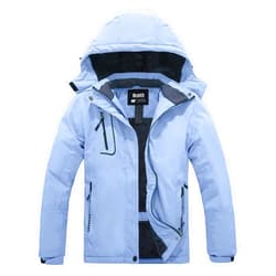 Skieer Women's Ski Jacket Waterproof Windproof Snowboard Jacket Warm Hooded Winter Coat