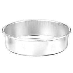 Nordic Ware Natural Aluminum Commercial Round Layer Cake Pan Baking Essentials, 9