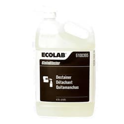 ECOLAB 6100935 STAINBLASTER Destainer - One (1) 5qt Pump/Resealable Bottle per Order
