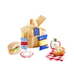 Mud Pie Children's Picnic Time Plush Set
