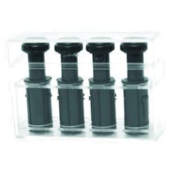 CanDo 10-3755-4 Digi-Flex Multi 4 Additional Finger Button with Box, X-Heavy, Black