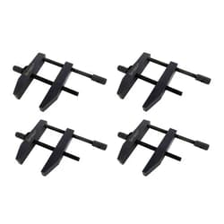 Taytools 4 Piece Set Taytools 772195 2 Inch Parallel Toolmakers Machinist Clamps, Overall Jaw Length 2 Inches, Usable Jaw Depth 1-3/4 Inches, Usable Jaw Opening 1-1/2 Inches