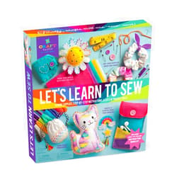 Craft-tastic Let’s Learn to Sew – Mini Sewing Kit, Arts and Crafts, Art Supplies, Embroidery Kit for Beginners, Includes Sewing Supplies, Easy-to-Follow Instructions, Arts & Crafts, Ages 7+