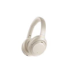 Sony WH-1000XM4 Wireless Industry Leading Noise Canceling Overhead Headphones with Mic for Phone-Call and Alexa Voice Control Silver (Renewed)