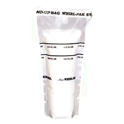 Whirl-Pak Nasco Whirl-Pak B01364WA Stand-Up Bag, 18.5 cm Length x 7.5 cm Width, 118 mL Capacity (Pack of 500)