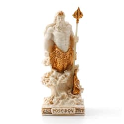 Veronese Design Poseidon God of The Sea Miniature Figurine