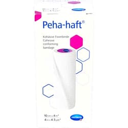 Hartmann PAUL HARTMANN Peha-Haft Cohesive Bandage 4m x 10cm Latex-Free, 21g, 1 Count