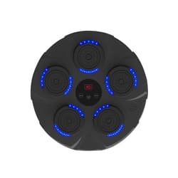 Xoopon Music Boxing Target, Boxing Equipment with Built-in Speaker, Rechargeable Home Boxing Workout Machine, Digital Training Boxing for Kids and Adults, Black