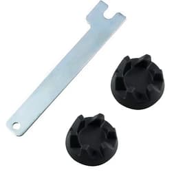 ZZHXSM 9704230 Blender Drive Coupler with Spanner Kit Replacement Parts Compatible with KSB5WH KSB5 KSB3 Driver, Replaces WP9704230VP WP9704230 PS11746921