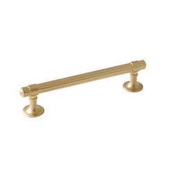 Amerock | Cabinet Pull | Golden Champagne | 5-1/16 inch (128 mm) Center to Center | Sea Grass | 1 Pack | Drawer Pull | Drawer Handle | Cabinet Hardware