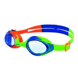 Zoggs Unisex-Youth Bondi Junior Goggles, Green/Blue/Orange/Tint, One Size