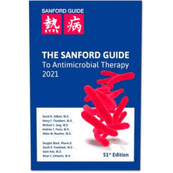M.D. Gilbert, David N.,M.D. Chambers, Henry F.,M.D. Saag, Michael S.,M.D. Pavia, Andrew T.,M.d. Boucher, Helen W. The Sanford Guide to Antimicrobial Therapy 2021