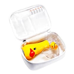 Guoml Sweluxe Carrying Case for Portable Nebulizer, Handheld Nebulizer Storage Bag Fit for Kids and Adults, Inhaler, Medication or Other Essentials (Case Only), White