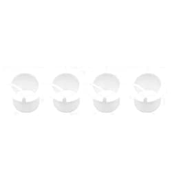 JHUEOPQD 4-pc Nylon Brake and Clutch Pedal Bushing Set Fits Models