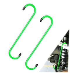 BFXM 2PCS Brake Caliper Hanger Caliper Hangers Hooks with Rubber Tips, Durable Steel, Rust-Proof Automotive Tools for Braking, Axle, Suspension, Herramientas para Extensión de Frenos