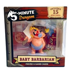 Wiggles 3D 5-Minute Dungeon: Baby Barbarian Figurine and New Content Card Pack