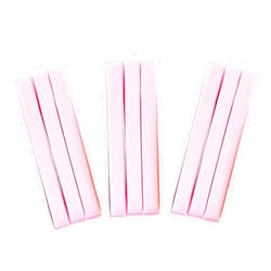 Huini Compressed Salon Spa Facial Cleansing Sponge Sticks, Natural (240 Count) (Pink) CD- 114 x 20