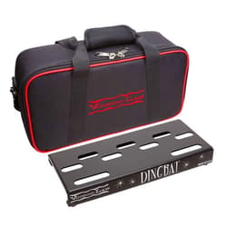 Voodoo Lab Dingbat Tiny Pedalboard with Pedal Power X4