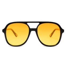 SOJOS Retro Polarized Aviator Sunglasses for Women Men Classic 70s Vintage Trendy Square Aviators SJ2174