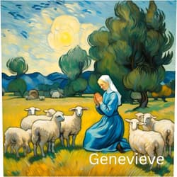 Rob Bollman Genevieve: The story of Saint Genvevieve for young readers