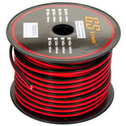 GS Power 18 Gauge 200’ Red /200' Black (400 feet Total) Bonded Zip Cord Speaker Cable for Model Train Car Audio Radio Amplifier Remote 12V Automotive Trailer Harness LED Light Wiring