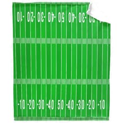 Daiitokuo American Football Field Green Luxury Fleece Microfiber Lightweight Plush Ultra-Soft Throw Blanket Fuzzy Blankets for Bed Couch Sofa 40