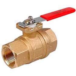 WaterCop Shut-Off Valve With Lever for Rough-In, 1 In. (WCMVLF 1)