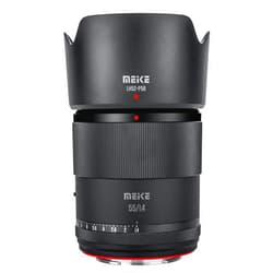Meike 55mm F1.4 Standard Aperture APS-C Frame Auto Focus Fixed Prime Portrait Lenses for Sony E Mount Mirrorless Cameras ZV-E10 ZVE10 II A6600 A6400 A5000 A5100 A6000 A6100 A6300 A6500 A6700