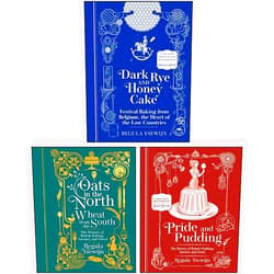 Regula Ysewijn 3 Books Collection Set (Dark Rye and Honey Cake, Pride and Pudding, Oats In The North Wheat From The South)