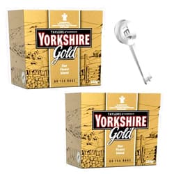 Generic Taylor's of Harrogate Yorkshire Gold English Breakfast Tea, 160 Teabags + Tea Spoon, Large, 1.6E+2 Count