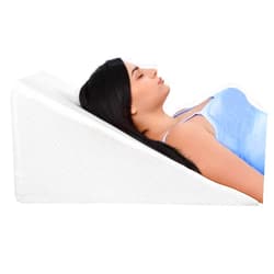 Ebung Body Positioner - Premium Memory Foam Wedge Pillow for Sleeping, Sitting, Snoring, Heartburn Relief, Pregnancy, TV, Reading, Backrest, Leg Rest
