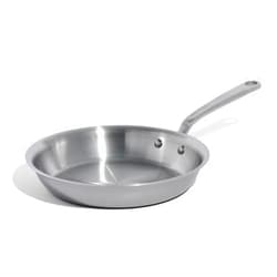 Made In Cookware - 10-Inch Stainless Steel Frying Pan - 5 Ply Stainless Clad - Professional Cookware - Crafted in Italy - Induction Compatible
