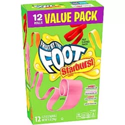 Betty Crocker Fruit by the Foot, Starburst Flavors Variety Pack, 12 ct