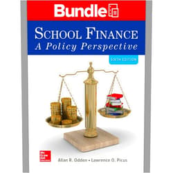 Allan R. Odden GEN COMBO LOOSELEAF SCHOOL FINANCE with CONNECT Access Card
