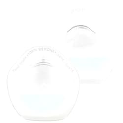 MomAider Milk Collectors for Breastfeeding, 2 Pack Silicone Milk Catcher for Leaking Milk, Wearable Milk Saver Breastmilk Collection Reusable Nursing Cups for Bra, Discreet Breast Shells for Sore Nipples
