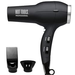 Hot Tools Pro Artist 1875W Turbo Ionic Dryer | Smooth, Frizz Free Blowouts (Black)